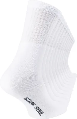 Produktbild von Stark Soul® 12 Paar Tennissocken, Frotteesocken 39-42 weiß