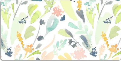 Produktbild von Schreibtischmatte Tischunterlage 90x45 cm Mauspad - Blumen