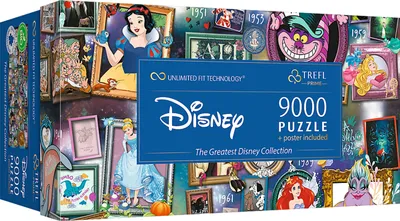 Produktbild von Trefl 81020 The Greatest Disney Collection 9000 Teile Puzzle