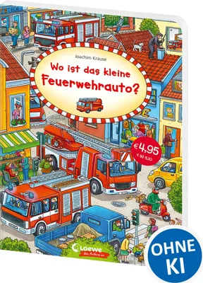 Produktbild von Wo ist das kleine Feuerwehrauto?