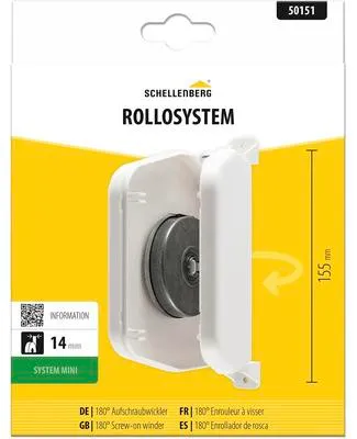Produktbild von Schellenberg Aufschraubwickl.Aufklappbar Mini w. - 50151