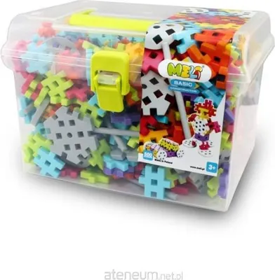 Image de Klocki Meli Basic Constructor Travel Box 500szt