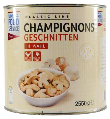 Produktbild von Classic Line Champignons Geschnitten 2,55KG