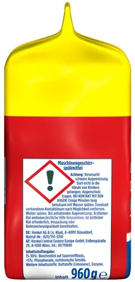 Produktbild von Somat Classic Pulver Reiniger spült alles sauber 60 Spülgänge 960g