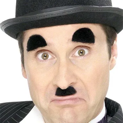 Produktbild von Charlie Chaplin Bart & Augenbraune