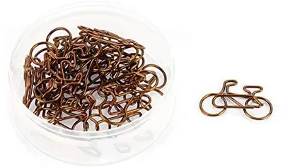 Produktbild von Famanu Papierclips Fahrradform - 20 Stück