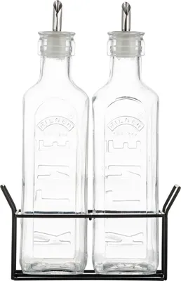 Zdjęcie produktu dla KILNER ÖL- und Essigflaschen Set, 600 ml 111815 5010853271125