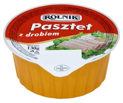 Obrázok produktu pre Rolnik pâté – kuracie a bravčové paštéty, 130 g