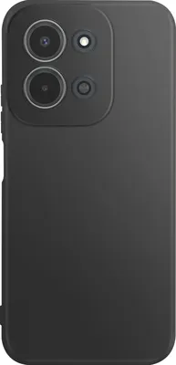 Image de Avizar, étui en silicone souple pour Redmi 15C avec protection pour appareil photo, noir
