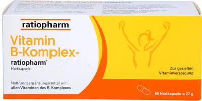 Immagine prodotto di Complesso vitaminico B-ratiopharm capsule, 60 capsule