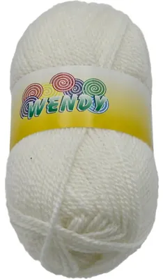Imagen del producto de Hilo WENDY - 100 g, 190 m - Blanco