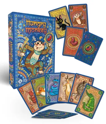 Immagine prodotto di Hungry Monkey – Gioco di carte dagli 8 anni in su per 2-6 giocatori