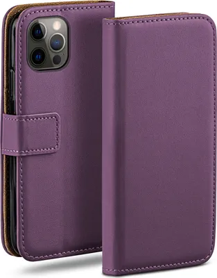 Produktbild von BOOK-Case für iPhone 12 / 12 Pro, Farbe:Indigo-Violet