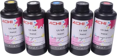 Obrázok produktu pre UV atrament, vysoká kompatibilita, všestranné použitie, 5X500ML UV atrament