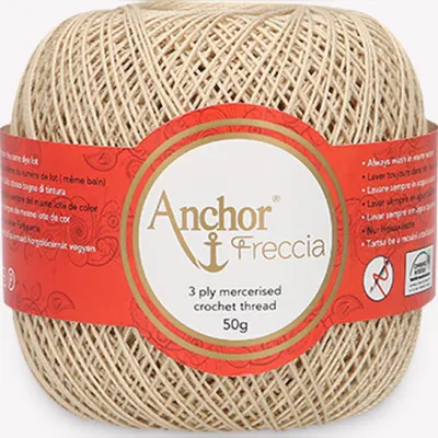 Image de Anchor Freccia 12 – fil de coton pour crochet fin (Couleur 00286)