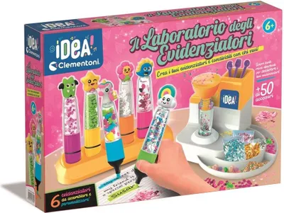 Zdjęcie produktu dla Clementoni IDEA Art Pomysły - Fabryka Markerów, Zestaw do robienia markerów dla dzieci, 6 lat(a)