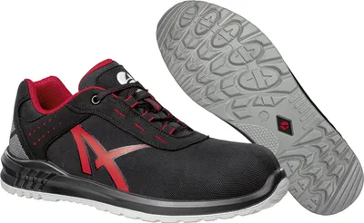 Produktbild von ISM Albatros Sicherheitshalbschuh GRID LOW S3 SRC Gr. 43 schwarz/rot