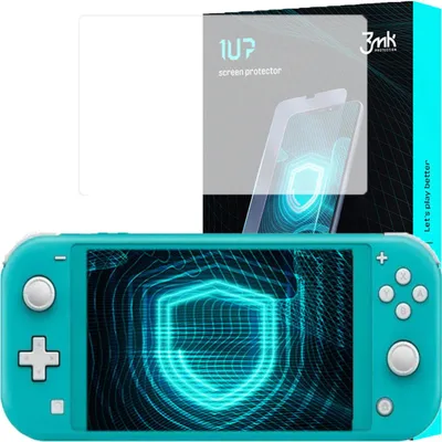 Productafbeelding van 3mk Beschermfolie voor Nintendo Switch Lite 2019, transparant, voor gaming (3 stuks)