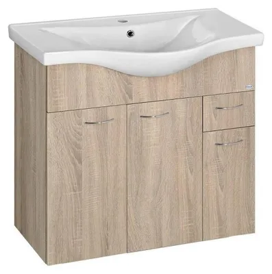 Produktbild von KERAMIA FRESH Unterschrank74,5x74x34,7cm, Eiche Hell