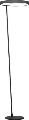 Produktbild von LED-Stehlampe - H 178 cm - Schwarz - Aluminium - Kunststoff - Metall - Dimmbar