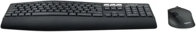 Produktbild von Logitech MK850 Performance, Volle Größe (100%), Kabellos, RF Wireless + Bluetooth, QWERTY, Schwarz, Maus enthalten