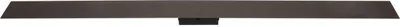 Produktbild von LED Wandlampe Metall 100 cm hoch Braun länglich warmweißes Licht 3000 K 1570 lm Modern Wandleuchte