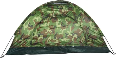 Produktbild von Campingzelt UV-Schutz wasserdicht, 2 Personen, 200x150x110 cm, für Outdoor-Aktivitäten