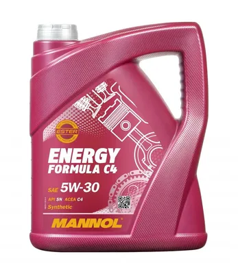 Produktbild von 5 Liter MANNOL 5W-30 ENERGY FORMULA C4 MB 226.51 Renault RN0720