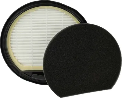 Produktbild von vhbw Staubsaugerfilter kompatibel mit Bosch BGS05A221, BGS05A320, BGS05A222, BGS05AAA2, BGS05A322, BGS05X240 Staubsauger - Abluftfilter Schwarz Weiß
