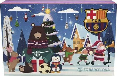 Produktbild von FC Barcelona Weihnachtskalender