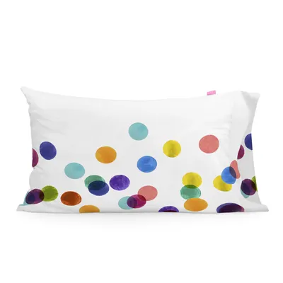 Produktbild von Confetti Kissenbezug 50x75 cm (x2) 100% Baumwolle Hergestellt in Europa