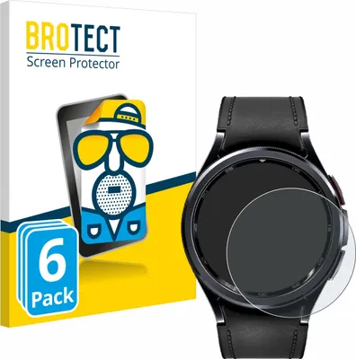 Produktbild von 6x BROTECT Schutzfolie für Samsung Galaxy Watch 6 Classic (43 mm) Displayschutz Displayschutzfolie Folie Matt Entspiegelungsfolie