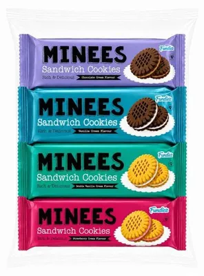 Produktbild von Fundiez Minees Sandwich Cookies 8x30g
