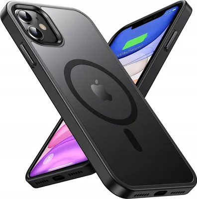 Obrázok produktu pre Ochranné puzdro pre Apple iPhone 11 MAGSAFE MATTE BLACK + 9H sklo