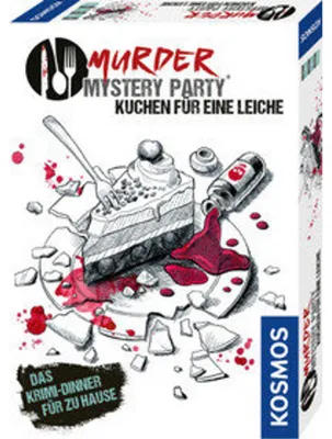 Produktbild von Kosmos Murder Mystery Party Kuchen für eine Leiche, Brettspiel, Party, 16 Jahr(e), Familienspiel