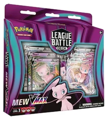 Image de Deck de combat Pokémon Mew VMAX, édition Ligue