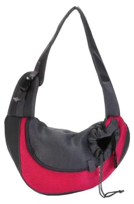 Image de Sac de transport pour animaux de compagnie, pour chats et petits chiens, couleur rose, dimensions : 31 x 24 x 22 cm