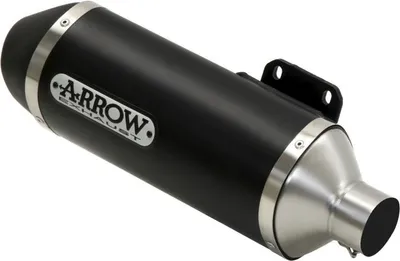 Obrázek produktu pro ARROW Urban Slip-On tlumič výfuku tmavý hliník s tmavou koncovkou Kawasaki J 300