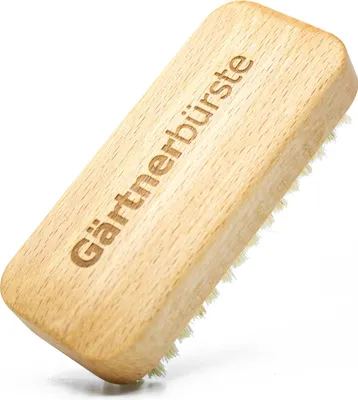 Produktbild von Gärtnerbürste mit hellen Naturborsten