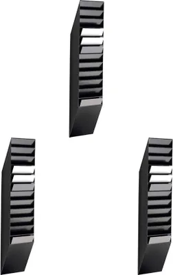 Immagine prodotto di Espositore per opuscoli A4 sostenibile, nero, 1 set