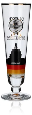 Produktbild von Warsteiner Sammler Glas 0,2l Pokal Dortmund Deutschland Fußball Sonderedition