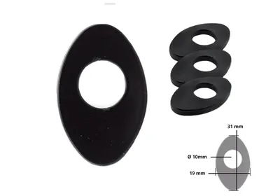 Zdjęcie produktu dla Stalowy adapter wskaźnika Indy Spacer Protech, czarny