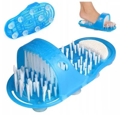Produktbild von DBautomotive Fußreinigungsbürste mit Bimsstein für die Dusche