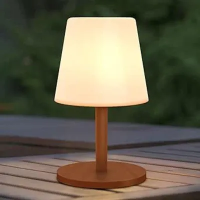 Image de Lampe de table à intensité variable, sans fil, fonctionnant sur batterie, pour le salon