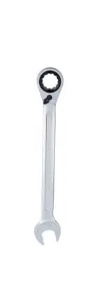 Zdjęcie produktu dla Klucz oczkowy z grzechotką, dwustronny, 27 mm