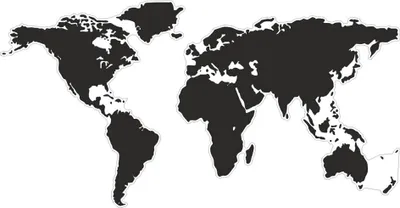 Immagine prodotto di Kit Adventure Sticker Adesivi per borse Moto Welt, nero
