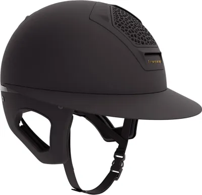 Image de Casque d'équitation Freejump Voronoi Matt avec protection des tempes
