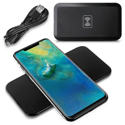 Produktbild von Für QI Schnell Ladegerät Kabellos für Huawei Mate 20 Pro Induktives Laden Wireless