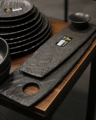 Produktbild von Wilmax SlateStone Sauce Dish & Serving Dish Set WL-661133/A2-WL-661134/A2