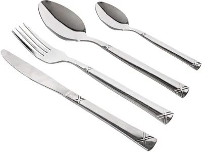 Produktbild von Set aus Edelstahl Besteck BESTIMMUNG, 24 St., Satz von 3 Stk